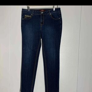 One 5 One Blue Straight Leg Jeans